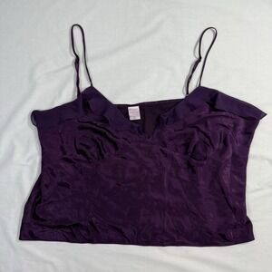 Gilligan Omalley Women Lingerie Nightgown Top Sz 3XL Purple Delicate Feminine